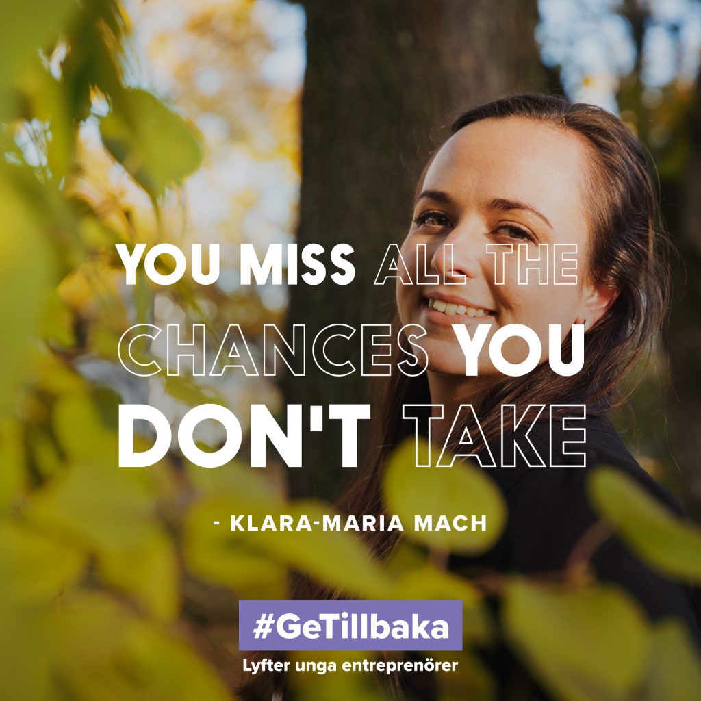 Klara-Maria Mach, #getillbaka