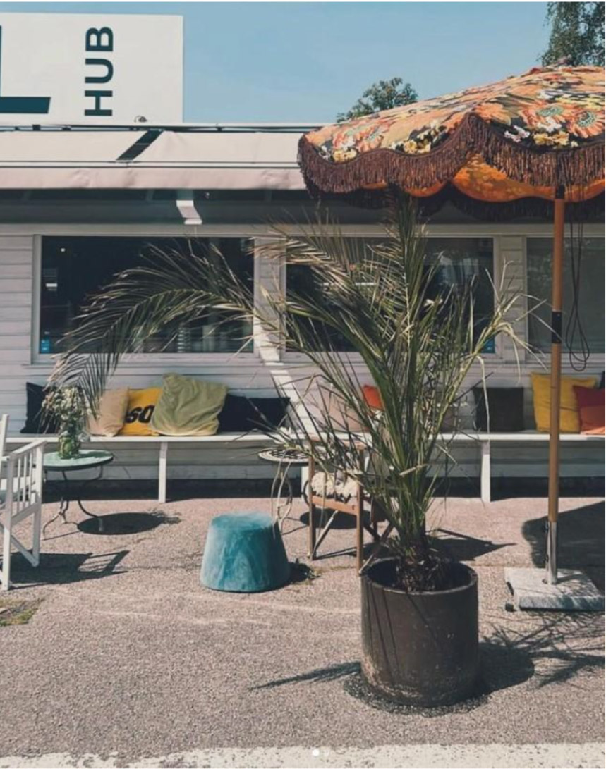 Exteriör på Soul Hub Vintage i Skanör