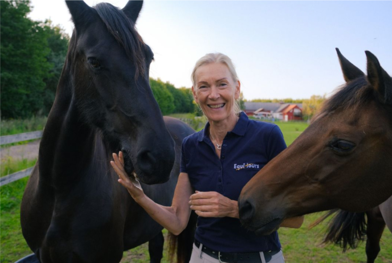 Marie Nyberg, grundare av Equi Tours