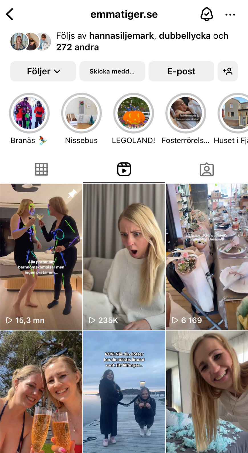 Bild från Emmas Instagram.